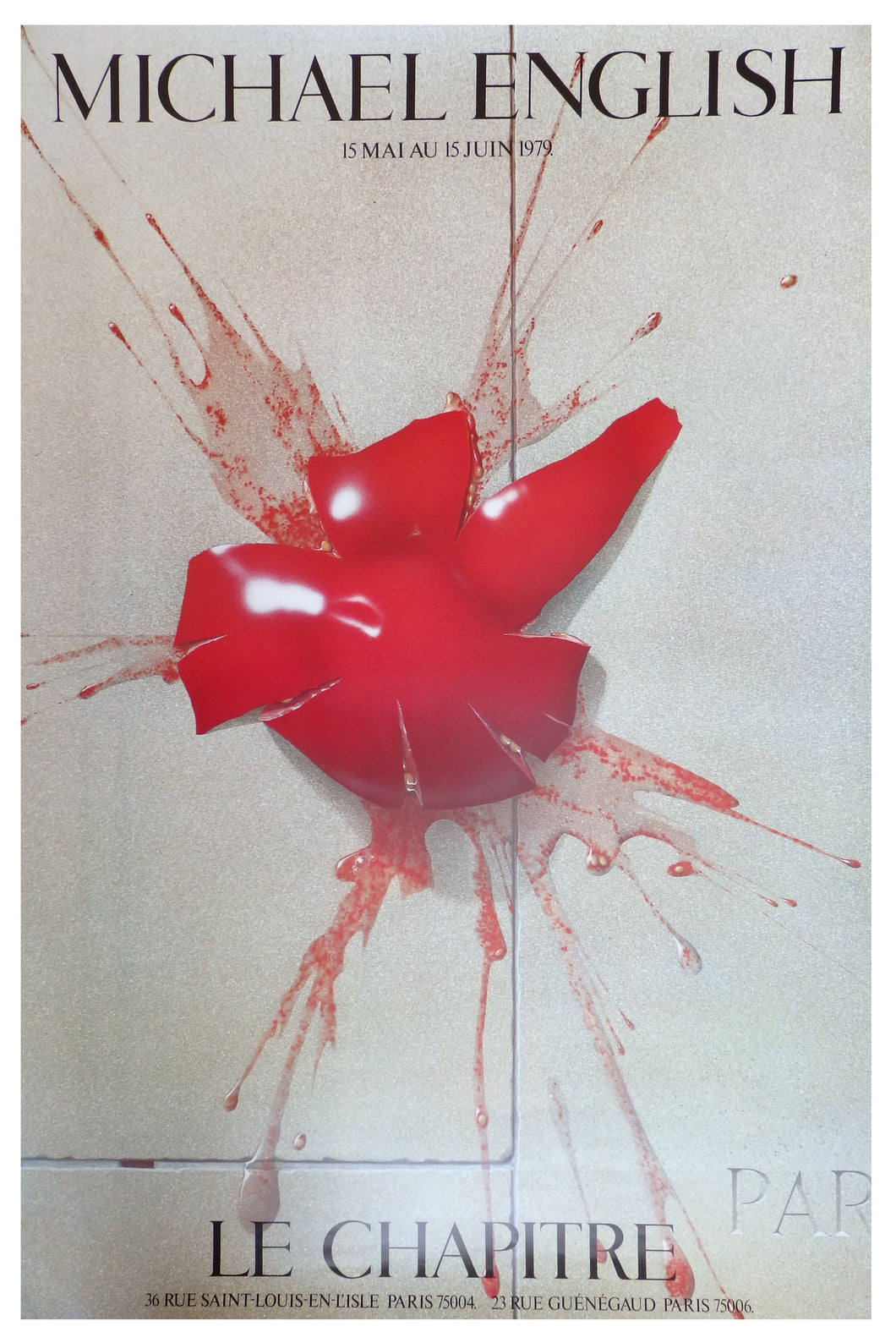 Michael English - Mur De Paris Motif Editions 1983, Shenval Press