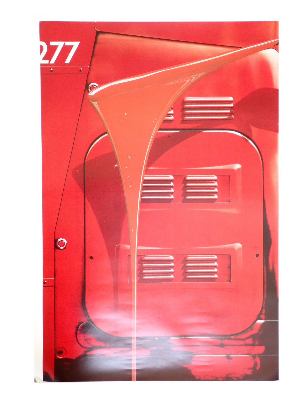 Michael English - Red Bus Paint Motif Editions 1981, Shenval Press