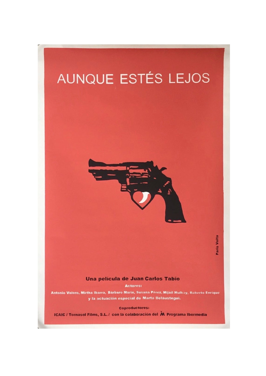Aunque Estés Lejos - Cuban Movie Poster